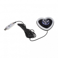 [LED ambientní osvětlení RGB "SRDCE", bluetooth]