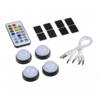 [LED ambientní odsvětlení vnitřní RGB, IR , 4 světla]