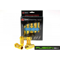 [Anyacsavar szett D1SPEC (replicas) RACE M12x1,25 GOLD - 20db]