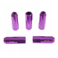[Könnyebített nyitott felni anyacsavarok JBR M12 M12x1,5 60mm VIOLETT - 20db]