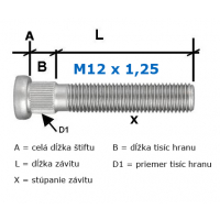 [Felnikre való hosszabitott cinkezett tőcsavar M12x1,25 60mm (D1=13mm/10mm/70mm)]