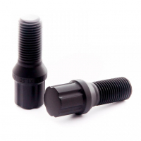 [Csavar szett JAPAN RACING JB1 M14x1,25 - black 26-28mm - 20db + Adapter]