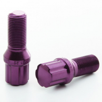 [Csavar szett JAPAN RACING JB1 M12x1,5 - VIOLETT 26-28mm - 20db + Adapter]