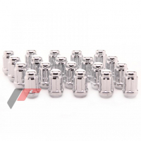 [Zárt vas kovácsolt anyacsavarok JN2S M12x1,25 CHROME  - 20db]