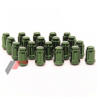[Zárt vas kovácsolt anyacsavarok JN2S M12x1,5 Green - 20db]