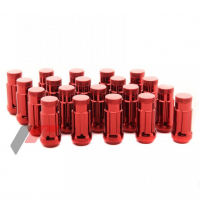 [Zárt vas kovácsolt anyacsavarok JN3 M12x1,25 Red - 20db]