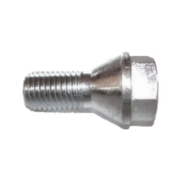 [Rövidített csavar M12x1,25 21mm Silver Cink- Kúp - 1 db]