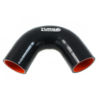 [TurboWorks Pro Fekete Szilikon Könyök 135° - 35mm (1,37)]