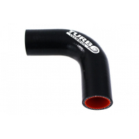 [TurboWorks Pro Black 90° szilikon könyök - 38mm (1,49)]