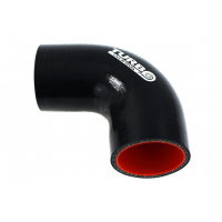 [TurboWorks Pro Black 90° szilikon könyök - 67mm (2,63)]