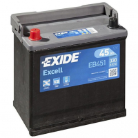 [Autó akkumulátor EXIDE EXCELL 12V 45Ah / 330A EB451]