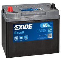 [Autó akkumulátor EXIDE EXCELL 12V 45Ah / 330A EB455]