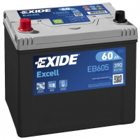 [Autó akkumulátor EXIDE EXCELL 12V 60Ah / 390A EB605]