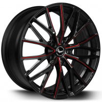 [BARRACUDA PROJECT 3.0 - BLACK GLOSS FLASHRED]