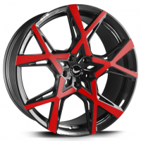 [BARRACUDA PROJECT X - GLOSS BLACK FLASHRED]
