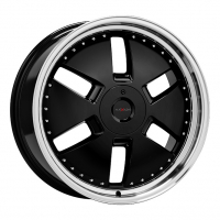 [AXXION Y1 - GLOSSY BLACK WITH FULL MACHINED LIP]