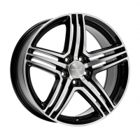 [WHEELWORLD WH12 - BLACK FULL MACHINED]