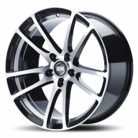 [RH RIMS BO FLOWFORM - BLACK POLISHED]