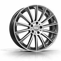 [ELITE WHEELS EW02-WILD BEAUTY - PALLADIUM POLISH]