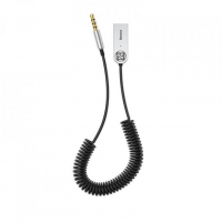 [USB, AUX Bluetooth 5.0 BASEUS audio adapter fekete]