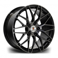 [STUTTGART SF14 - BLACK POLISHED DARK TINT]