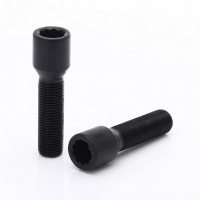[Szett 10db BLACK Csavar  JAPAN RACING 50mm 12x1,25 + Key]