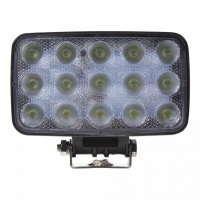 [Téglalap alakú LED lámpa, 15x3W, 152x118x50mm, ECE R10]
