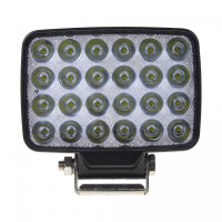 [Téglalap alakú LED lámpa, 24x3W, 154x145x56mm, ECE R10]