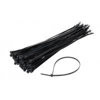 [Kábelkötegelők fekete 2,5x100mm - 100 db]