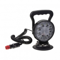 [LED lámpa kerek, 8x3W, ?115mm, mágnes, ECE R10]