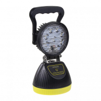 [AKKUS LED lámpa mágnessel, 9x3W, powerbank]