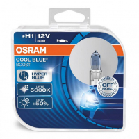 [Halogén izzó Osram H1 12V 80W P14,5s Cool Blue Boost 5500K / 2 db]