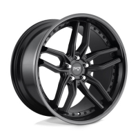 [NICHE 1PC M194 METHOS - GLOSS BLACK MATTE BLACK]