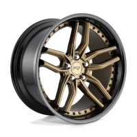 [NICHE 1PC M195 METHOS - MATTE BRONZE BLACK BEAD RING]