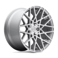 [ROTIFORM 1PC R110 BLQ - GLOSS SILVER MACHINED]