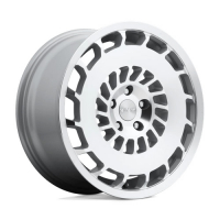 [ROTIFORM 1PC R135 CCV - GLOSS SILVER MACHINED]