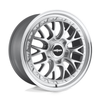 [ROTIFORM 1PC R155 LSR - GLOSS SILVER MACHINED]