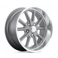 [US MAG U111 RAMBLER - TEXTURED GRAY W/ DIAMOND CUT LIP]