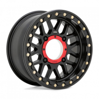 [KMC POWERSPORTS KS235 GRENADE BEADLOCK - SATIN BLACK]