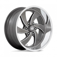 [US MAG U133 DESPERADO - ANTHRACITE MILLED DIAMOND CUT LIP]