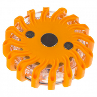 [LED výstražné světlo 16LED, oranžové]