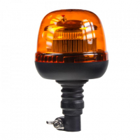[LED maják, 12-24V, 45xSMD2835 LED, oranžový, na držák, ECE R65]