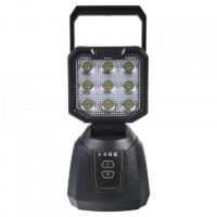 [AKU LED světlo s magnetem, powerbanka, 9x3W, 263x110mm]