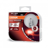 [OSRAM 12V H1 55W night breaker silver (2ks) Duo-box]