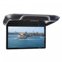 [Stropní LCD monitor 15,6" černý s OS. Android HDMI / USB, dálkové ovládání se snímačem pohybu]