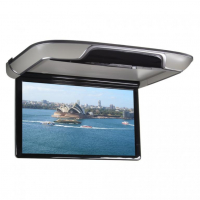 [Stropní LCD monitor 15,6" šedý s OS. Android HDMI / USB, dálkové ovládání se snímačem pohybu]