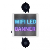 [Wifi LED banner – plnobarevný displej s vysokým jasem 21,5 cm x 19,5 cm]