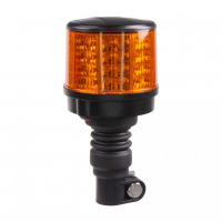 [LED maják, 12-24V, 64x0,5W, oranžový, na držák ECE R65 R10]