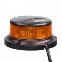 [LED maják, 12-24V, 64x0,5W, oranžový, pevná montáž, ECE R65 R10]