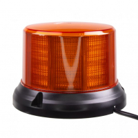 [LED maják, 12-24V, 96x0,5W, oranžový, pevná montáž, ECE R65 R10]